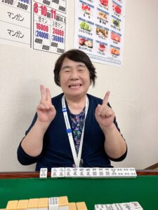 山本克枝　四暗刻　6月19日　練馬支部