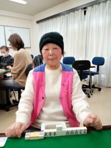 安藤秀子　四暗刻　3月6日　練馬支部