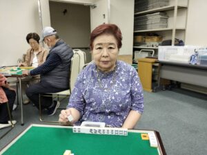 久野孝子　四暗刻　4月21日　大田区池上会館