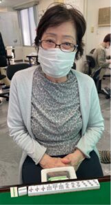 上野順子　四暗刻　5月8日　目黒支部
