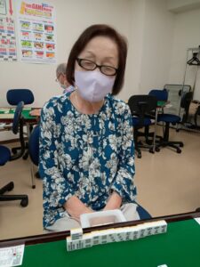 山田知恵子　四暗刻　6月25日　練馬支部
