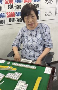 池田フミ子　四暗刻　7月9日　調布支部