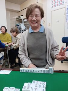 平野 初子　四暗刻　10月20日　練馬支部