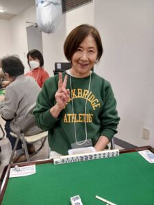 両角 茂子　四暗刻　12月15日　ミッテン府中