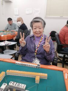 渡辺 久子　四暗刻　4月7日　市川支部