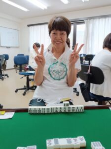 秋山 弘子　四暗刻　6月16日　練馬支部