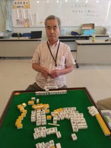 古川 秀男　四暗刻　8月24日　八王子市まつまる